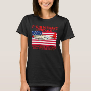 Leuk P 51 Mustang t-shirt perfect voor vliegende
