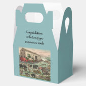 Leuk Paar Gefeliciteerd met New Condo Bedankdoosjes (Geopend)