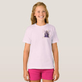 Leuk Paars Fee T-Shirt . (Voorkant volledig)