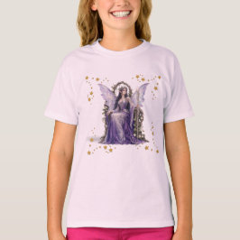 Leuk Paars Fee T-Shirt .