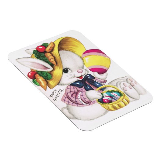 Leuk  paashaas met ei magneet (Rechterzijde)