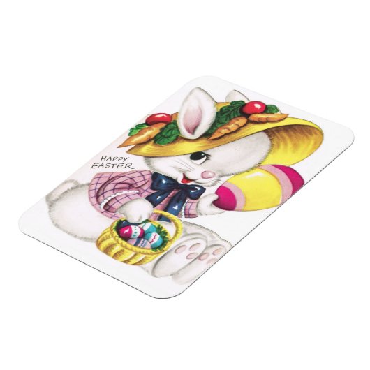 Leuk  paashaas met ei magneet (Linkerzijde)