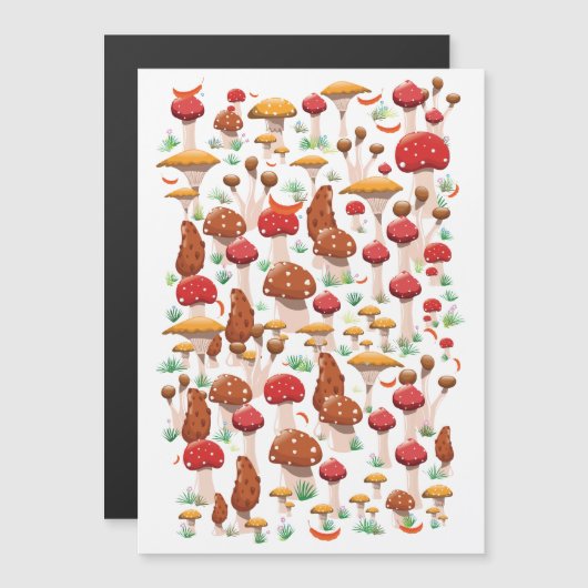 Leuk Paddenstoelen Patroon (Voorkant / Achterkant)