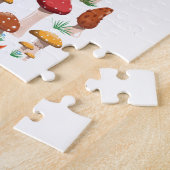 Leuk Paddenstoelen Patroon Legpuzzel (Zijkant)