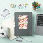 Leuk Paddenstoelen Patroon Sticker (iPad Cover)