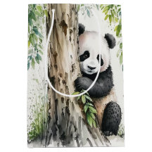 Leuk Panda Beer van Bamboo Tree