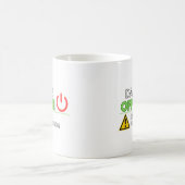 LEUK! “Papa is Offline” Koffiemok (Center)