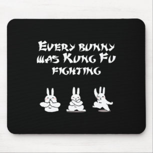 Leuk Pasen Elk konijn was Kung Fu vechtkarate Muismat