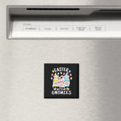 Leuk Pasen Met Mijn Gnomies Gelukkig Pasen Gnome B Magneet (Insitu (Vaatwasser))