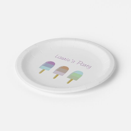 Leuk Pastel Papier Bord 7 "Popsicle Design (Gekanteld)