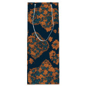 Leuk patroon Halloween Gift Bag Wijn Cadeautas (Achterkant)