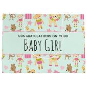 Leuk Patroon met Gelukkig Dieren & Speelgoed Baby  Groot Cadeauzakje (Achterkant)