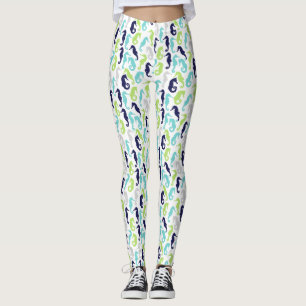 Leuk Patroon Seahorse Leggings