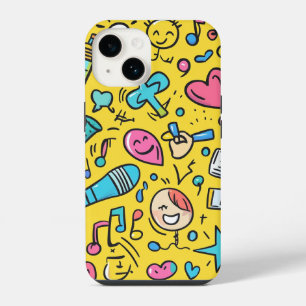 Leuk patroon voor jongeren iPhone 14 hoesje