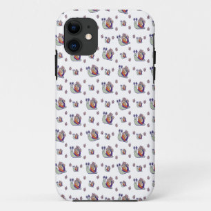 Leuk patroon voor telefoonhoesje met slakken Case-Mate iPhone case