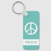 leuk PEACE-SYMBOOL MET NAAM | SLEUTELHANGER (Voorkant)