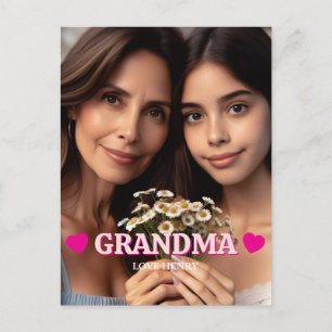 Leuk Persoonlijk Foto Geschenk Oma Opa Cadeau Briefkaart