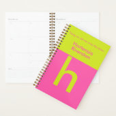 Leuk Persoonlijk Klembord Met Naaminitiaal Planner (Display)
