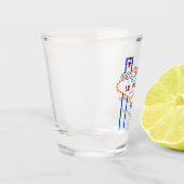 LEUK! 🎰 Persoonlijk Las Vegas-huwelijks-shotglas Shot Glas (Links)