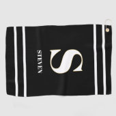 LEUK! ⛳ Persoonlijke Golfhanddoek – Aangepaste Naa (Horizontaal)
