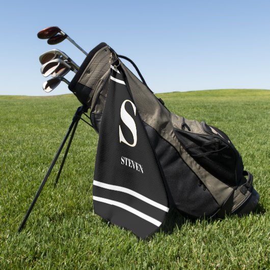 LEUK! ⛳ Persoonlijke Golfhanddoek – Aangepaste Naa (Groen)