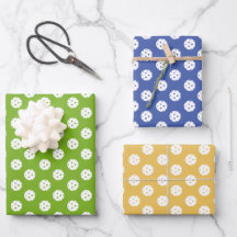 Leuk Pickleball Pattern Blauw Groen Sinaasappel