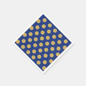 Leuk Pickleball Pattern Pickleball Party Servet (Hoek)