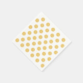 Leuk Pickleball Pattern Pickleball Party Servet (Hoek)