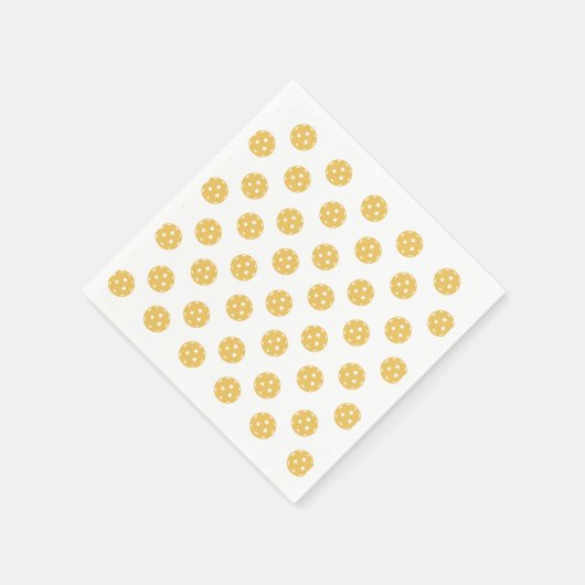 Leuk Pickleball Pattern Pickleball Party Servet (Hoek)