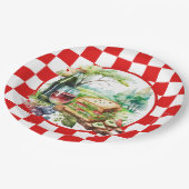 leuk picknick-feest papieren bordje (Gekanteld)