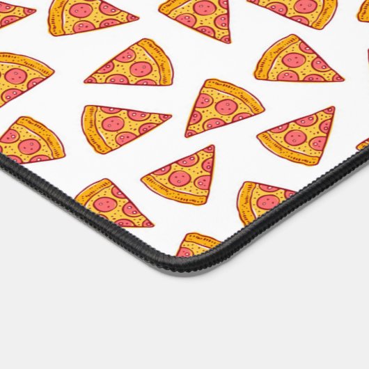 Leuk Pizza Slice Patroon Bureaumat (Hoek)