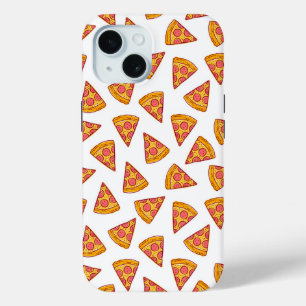 Leuk Pizza Slice Patroon iPhone 15 Case