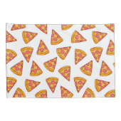 Leuk Pizza Slice Patroon Kussensloop (Achterkant-Rechts)