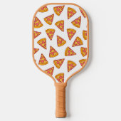 Leuk Pizza Slice Patroon Pickleball Paddle (Voorkant)