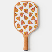 Leuk Pizza Slice Patroon Pickleball Paddle (Achterkant)
