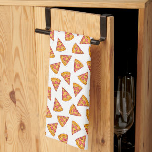 Leuk Pizza Slice Patroon Theedoek