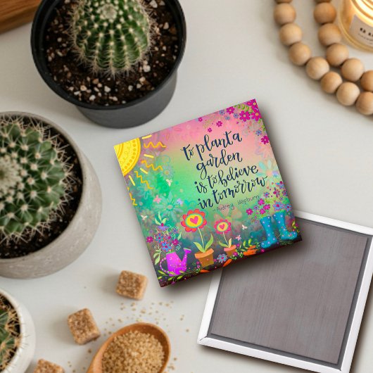 Leuk Plant een tuin Trendy  Inspiratie Magneet