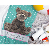 Leuk pluizig bruin Beer Dierlijke Wilde Naam Kinde Strandlaken