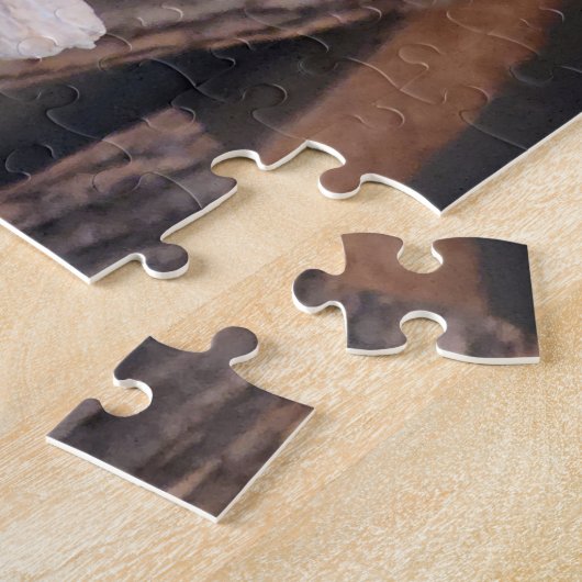 Leuk! Puzzel - Blauw-en-gele ara Legpuzzel (Zijkant)