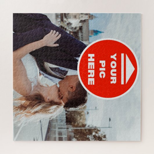 Leuk! Puzzel - gepersonaliseerd - 20" x 20", 676 s (Horizontaal)