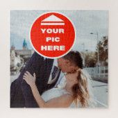 Leuk! Puzzel - gepersonaliseerd - 20" x 20", 676 s (Verticaal)