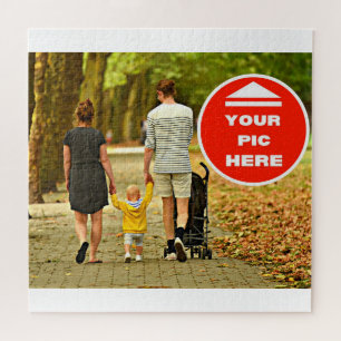 Leuk! Puzzel - gepersonaliseerd - 20" x 20", 676 s Legpuzzel