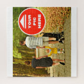 Leuk! Puzzel - gepersonaliseerd - 20" x 20", 676 s Legpuzzel (Verticaal)