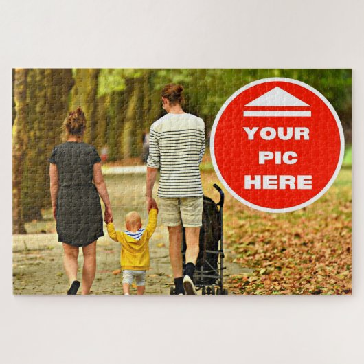 Leuk! Puzzel - gepersonaliseerd - 20" x 30", 1014  (Horizontaal)