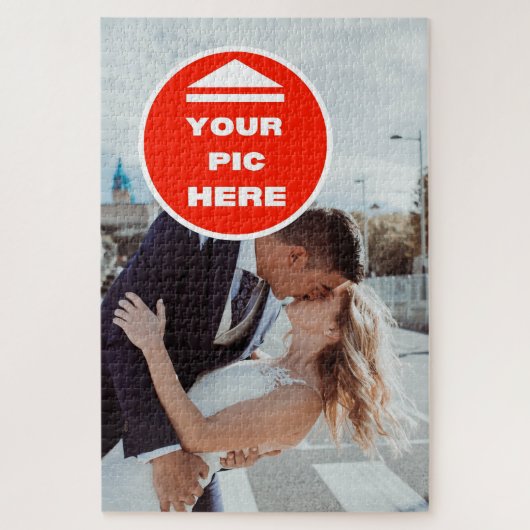 Leuk! Puzzel - gepersonaliseerd - 20" x 30", 1014  Legpuzzel (Verticaal)