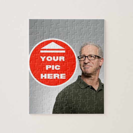 Leuk! Puzzel - Gepersonaliseerd -8" x 10", 110 stu Legpuzzel (Verticaal)