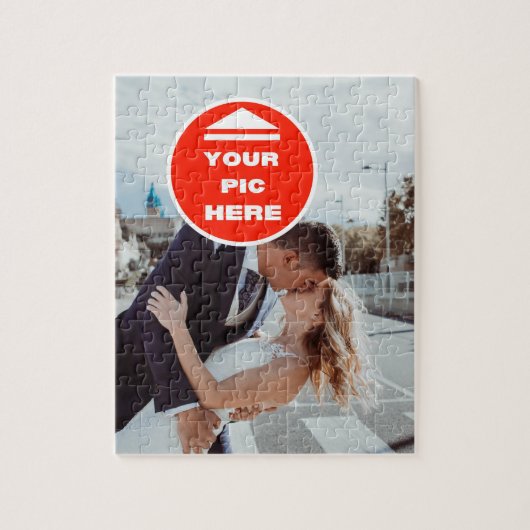 Leuk! Puzzel - Gepersonaliseerd -8" x 10", 110 stu Legpuzzel (Verticaal)