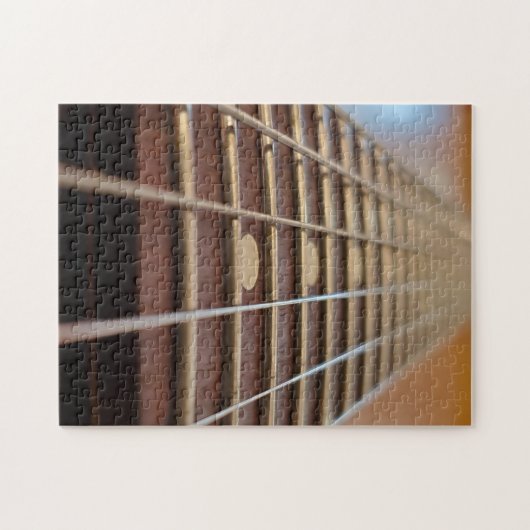 Leuk! Puzzel - gitaar fretboard (Horizontaal)