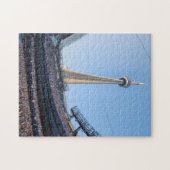 Leuk! Puzzel - Toronto CN Tower Van Stadion Legpuzzel (Horizontaal)