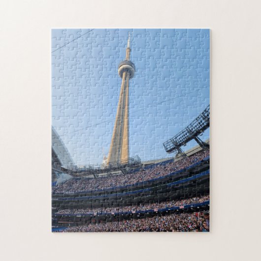 Leuk! Puzzel - Toronto CN Tower Van Stadion Legpuzzel (Verticaal)